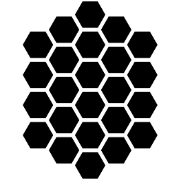 Detail Black Hexagon Texture Nomer 17
