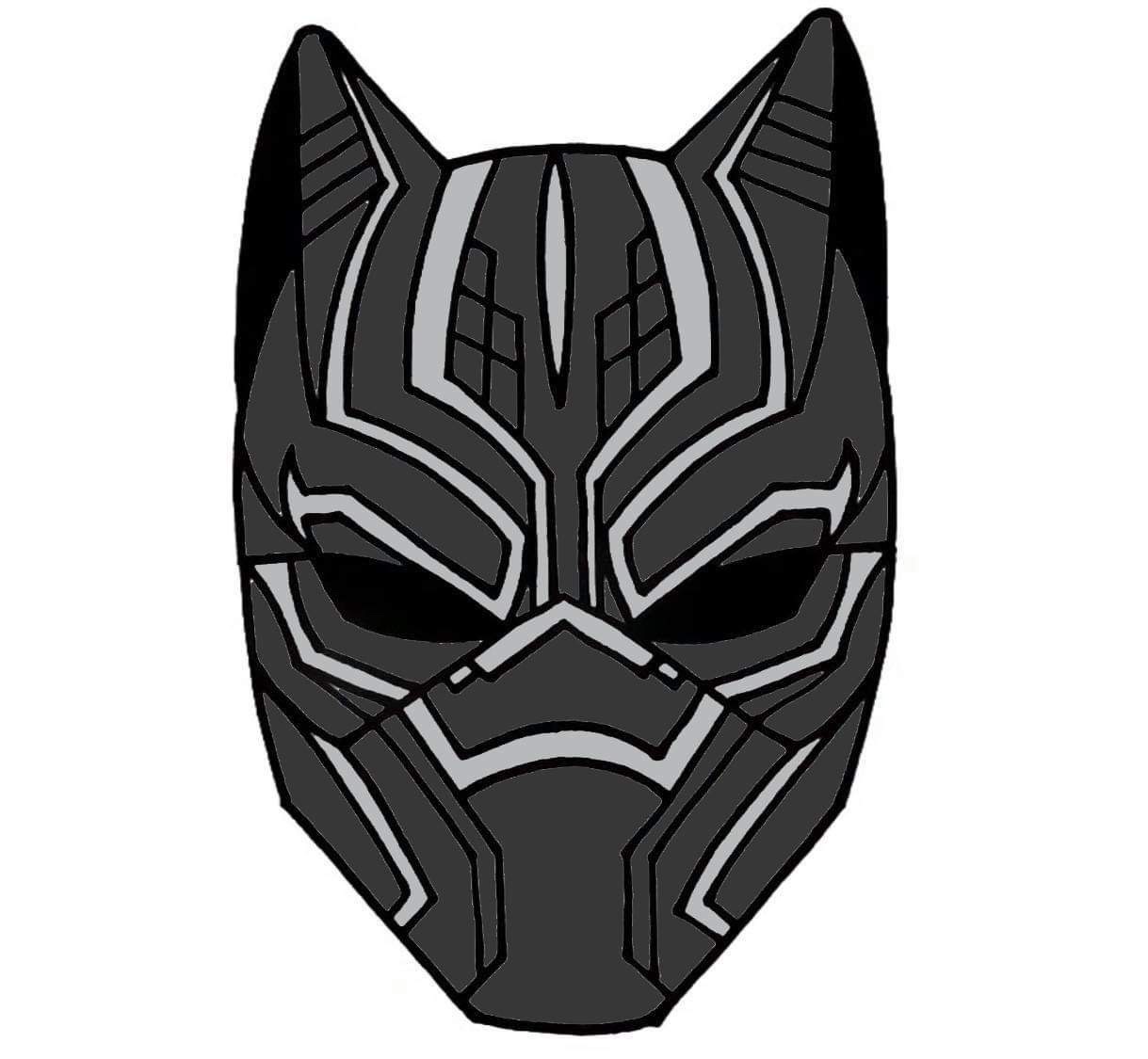 Detail Black Panther Mask Nomer 2