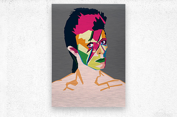 Detail David Bowie Modern Art Nomer 9