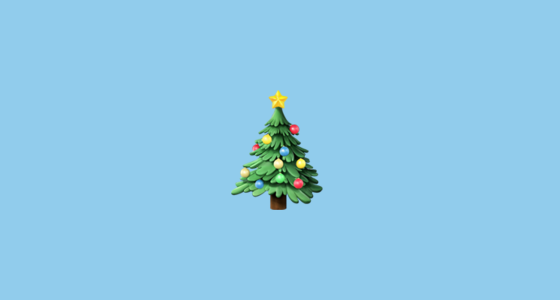 Detail Emoji Weihnachtsbaum Nomer 16