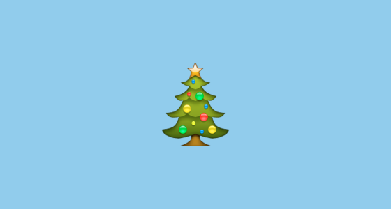 Detail Emoji Weihnachtsbaum Nomer 18