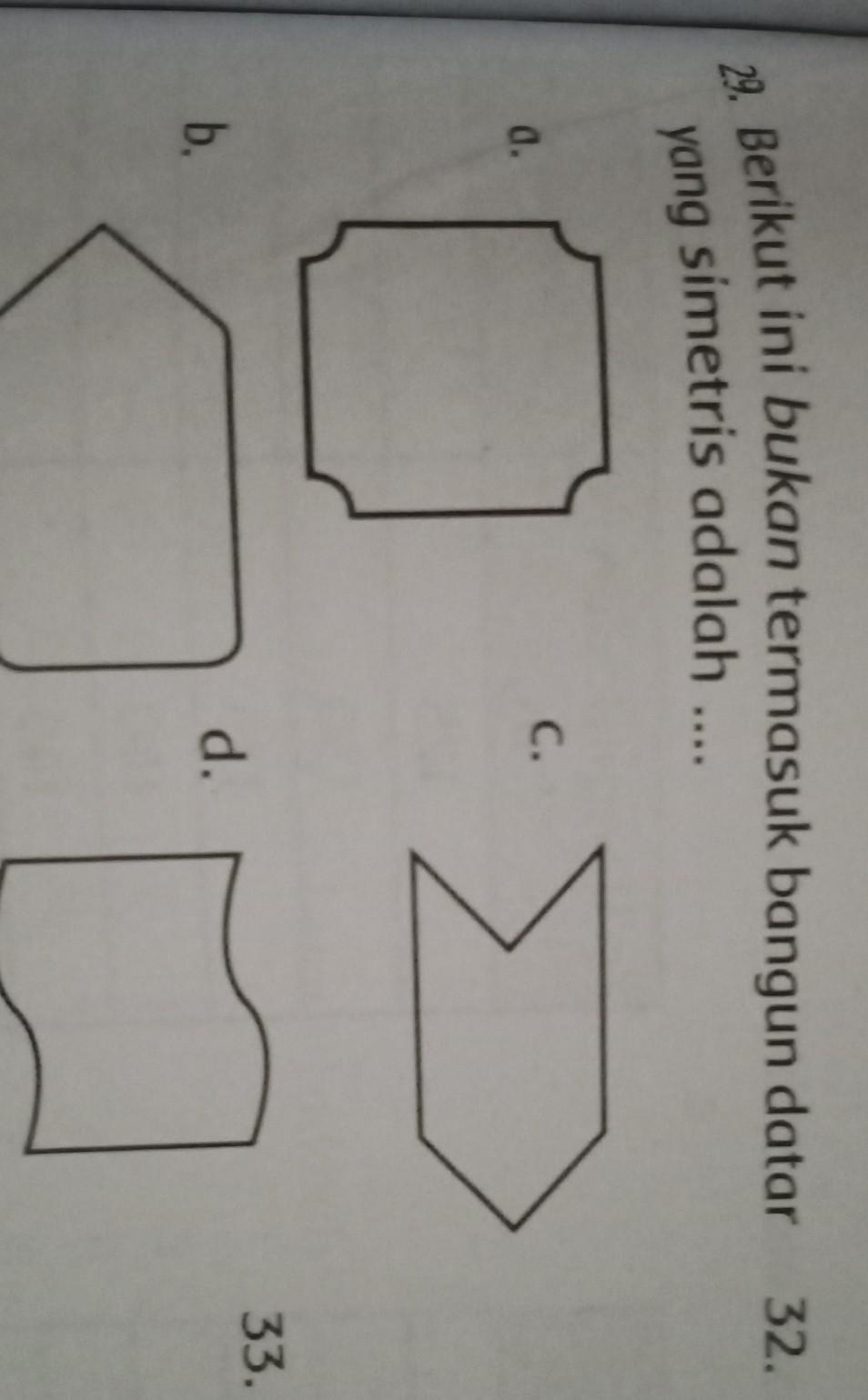 Detail Gambar Bangun Datar Simetris Nomer 17