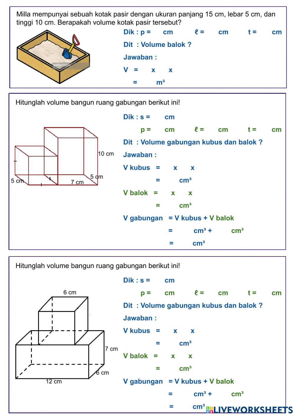 Detail Gambar Bangun Ruang Gabungan Balok Dan Kubus Nomer 2