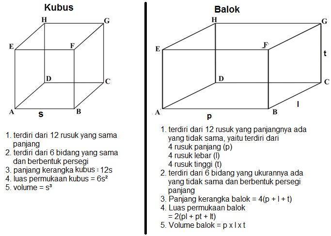 Detail Gambar Bangun Ruang Kubus Dan Balok Nomer 28