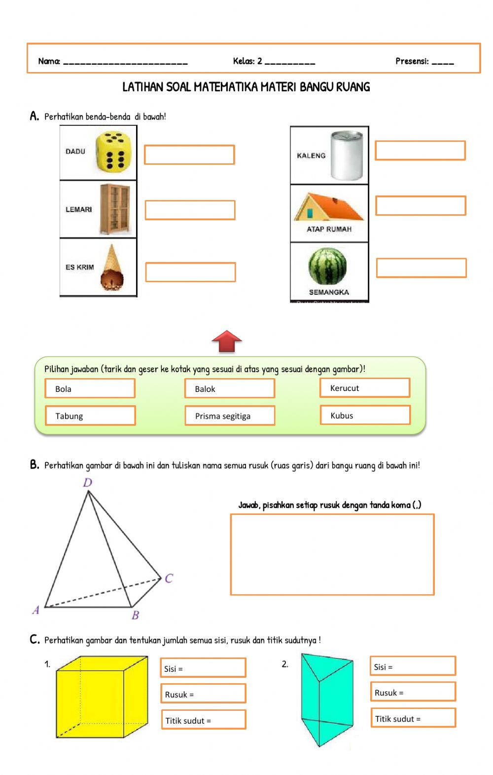 Detail Gambar Bangun Ruang Matematika Nomer 25