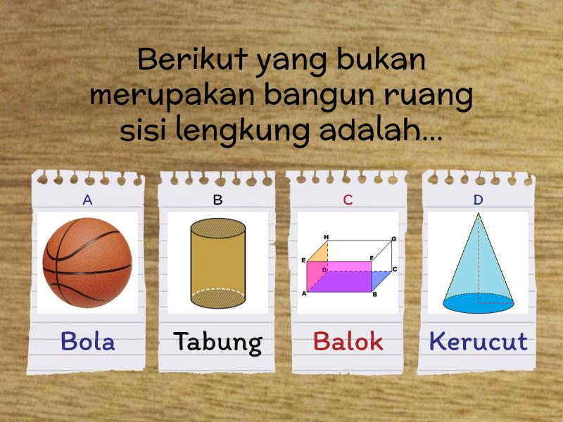 Detail Gambar Bangun Ruang Sisi Lengkung Nomer 5