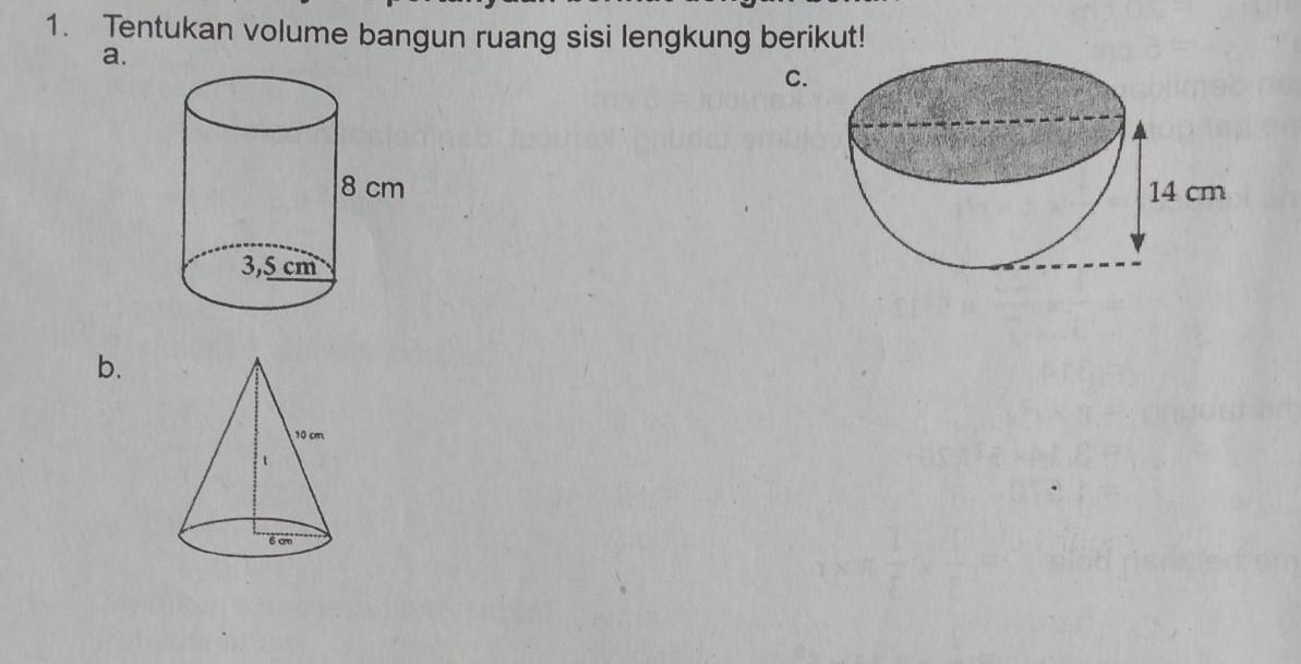 Detail Gambar Bangun Ruang Sisi Lengkung Nomer 45