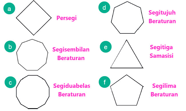 Detail Gambar Bangun Segi Banyak Nomer 31