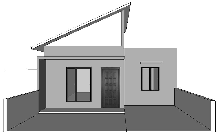 Detail Gambar Bangunan 2d Simple Menggunakan Shape Menggunakan Corel Draw Nomer 10