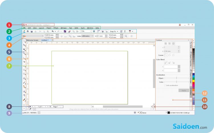 Detail Gambar Bangunan 2d Simple Menggunakan Shape Menggunakan Corel Draw Nomer 34