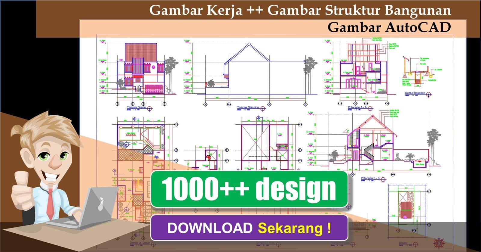 Detail Gambar Bangunan Autocad Nomer 44