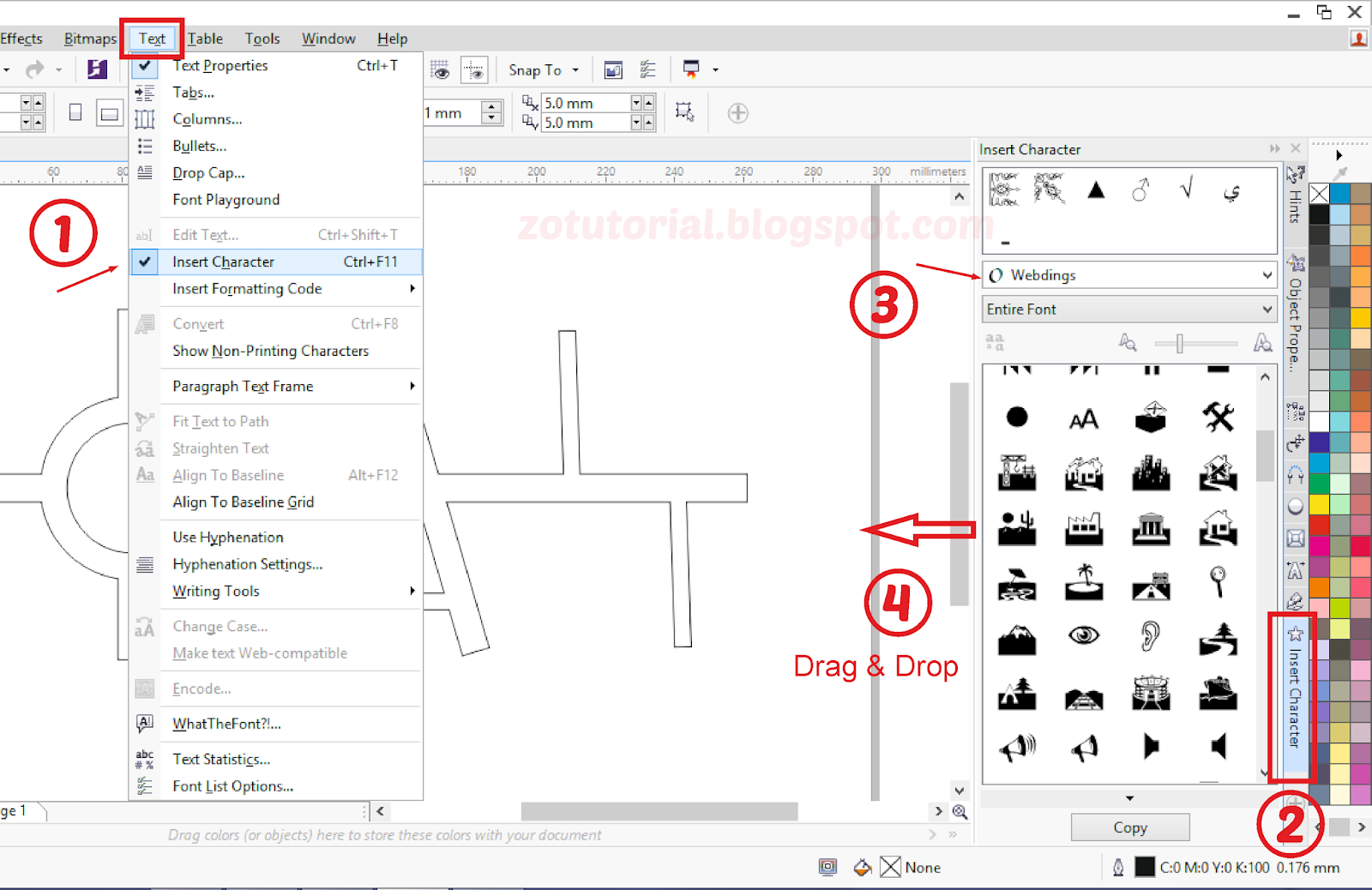 Detail Gambar Bangunan Dan Jalan Sederhana Menggunakan Corel Draw Nomer 7