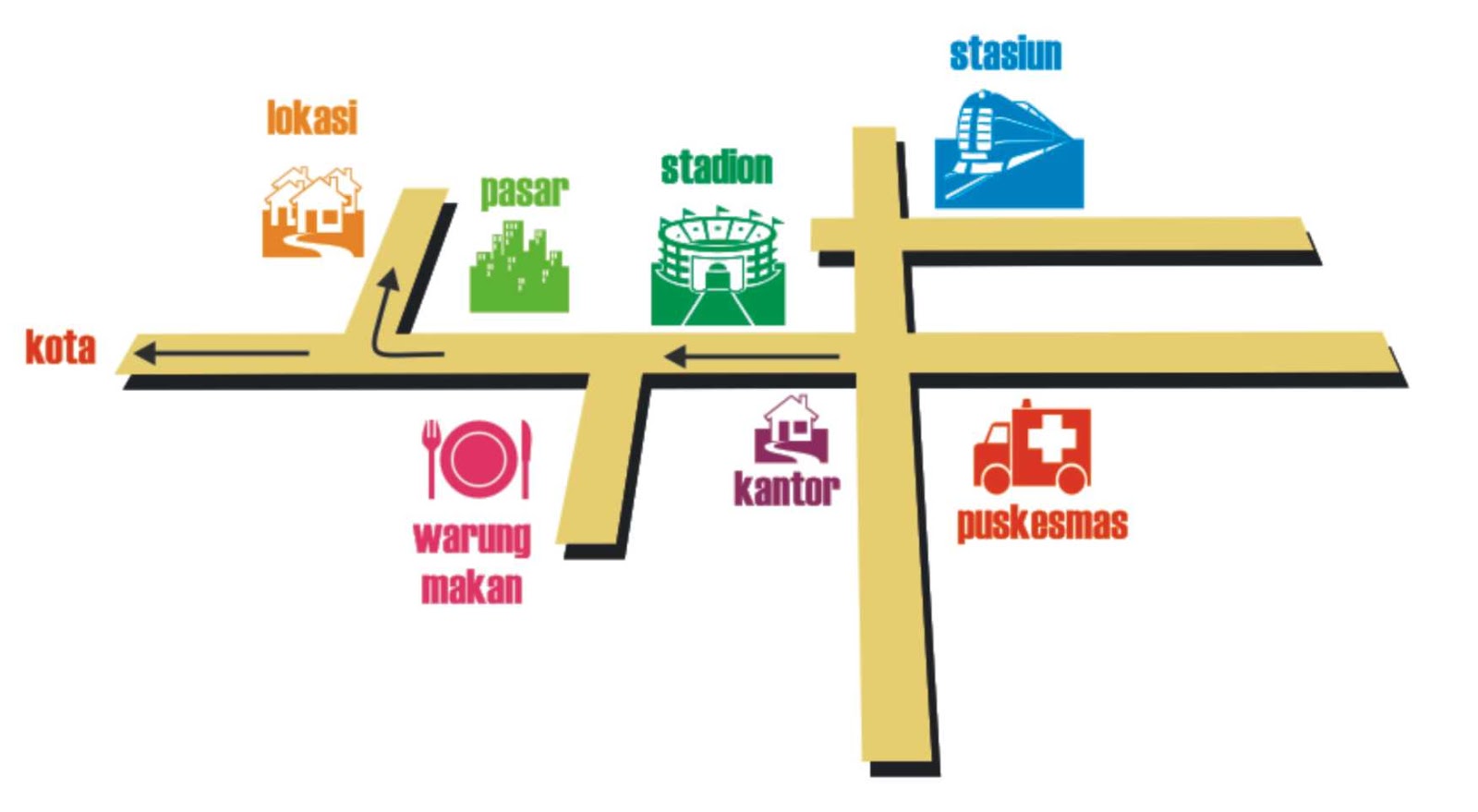 Detail Gambar Bangunan Di Denah Lokasi Undangan Nomer 37