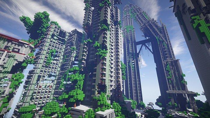 Detail Gambar Bangunan Minecraft Nomer 48