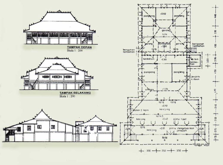 Detail Gambar Bangunan Rumah Limas Nomer 28