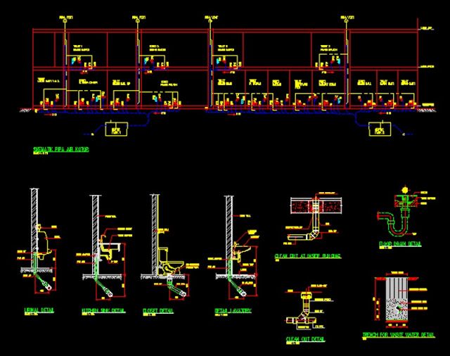 Detail Gambar Bangunna Air Cad Nomer 43