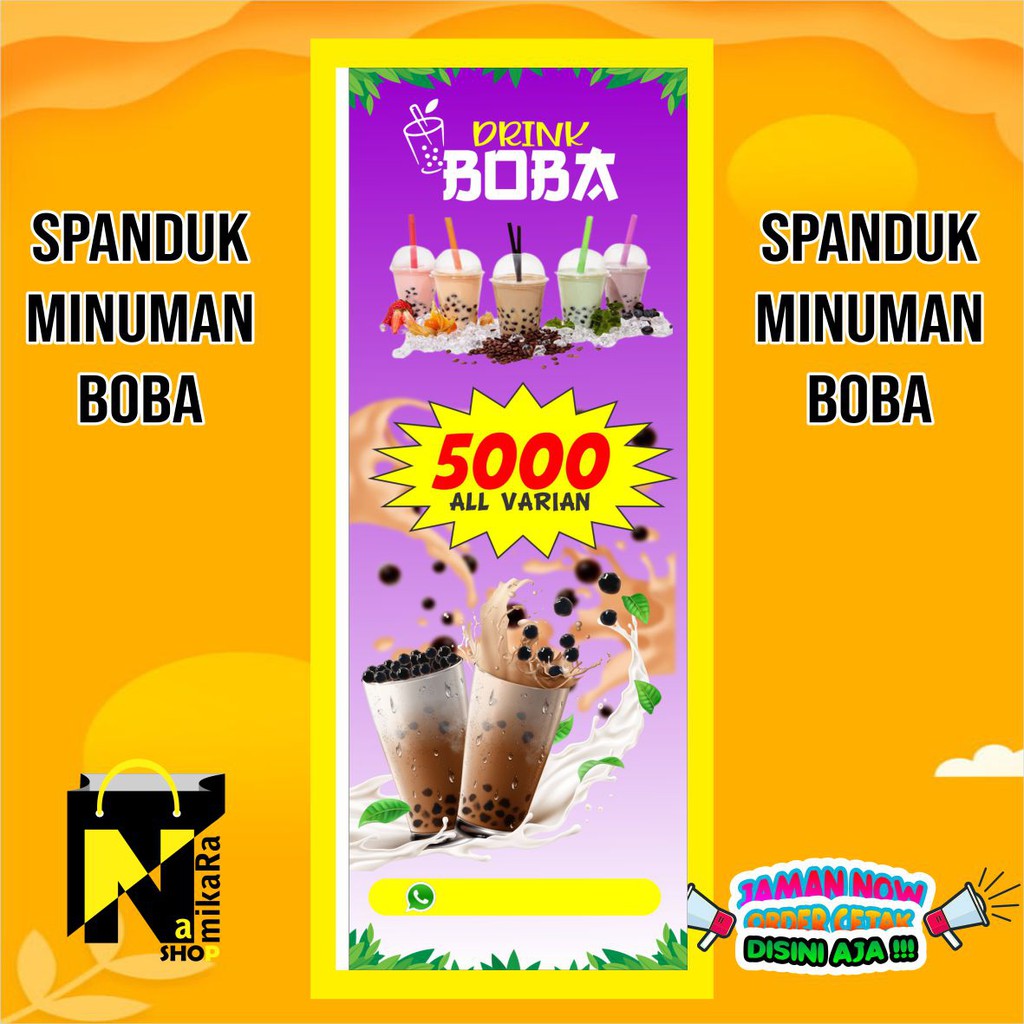 Detail Gambar Banner Minuman Kekinian Nomer 46