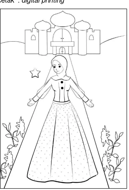 Detail Gambar Barbie Hijab Mewarnai Nomer 14