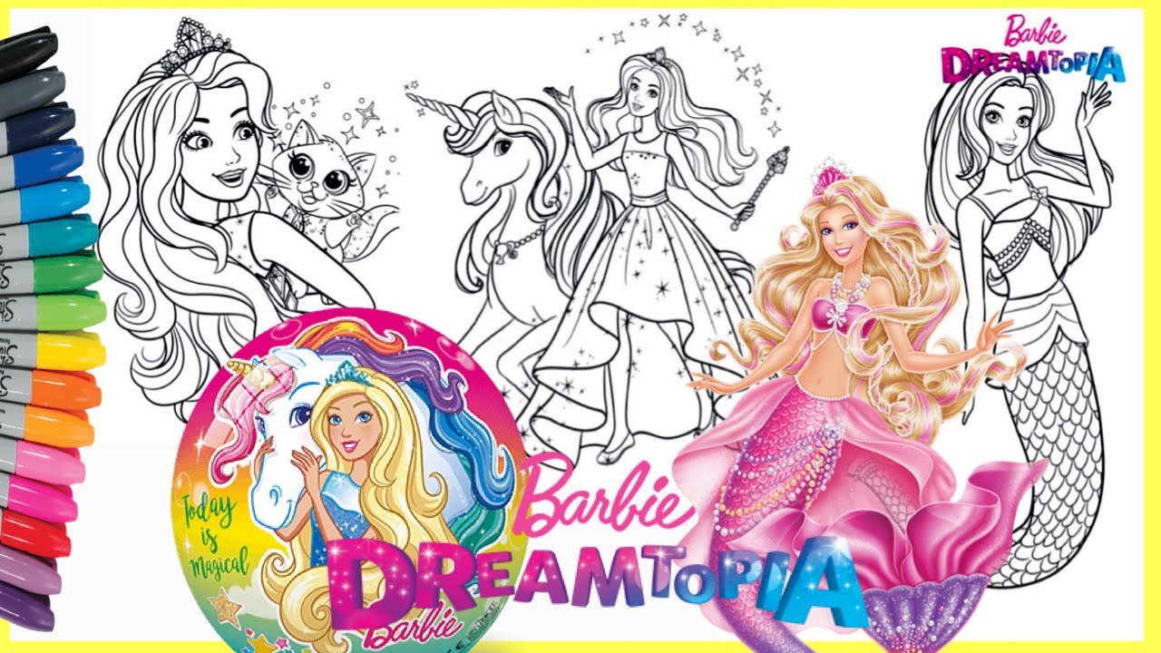 Detail Gambar Barbie Untuk Mewarnai Nomer 25