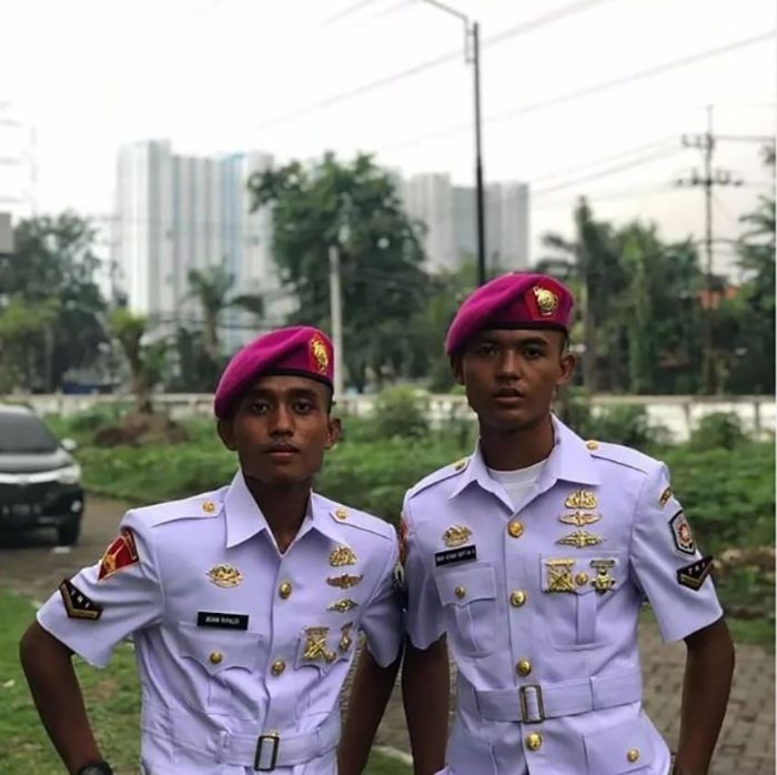 Detail Gambar Baret Tni Nomer 35