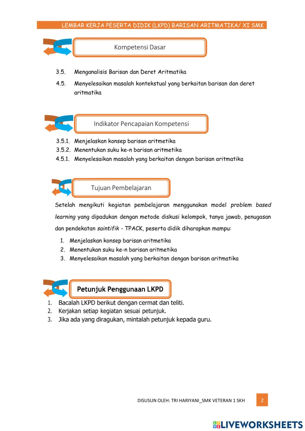 Detail Gambar Barisan Aritmatika Nomer 53