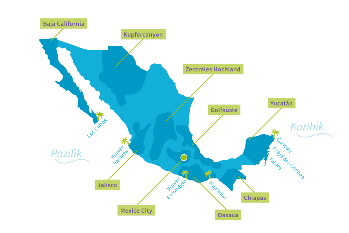 Detail Mexiko Stadt Karte Nomer 20