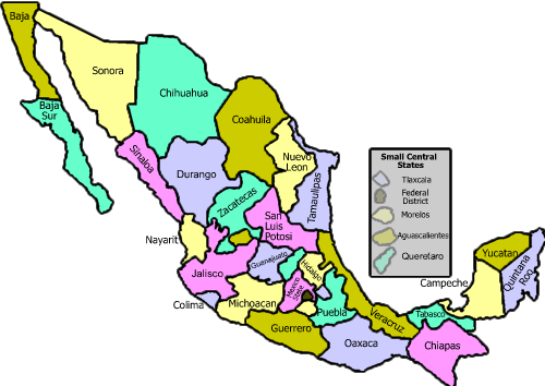 Detail Mexiko Stadt Karte Nomer 6