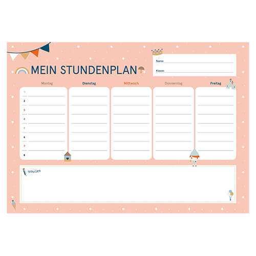 Detail Stundenplan Kinder Nomer 21