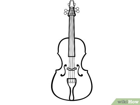 Violin Drawing - KibrisPDR