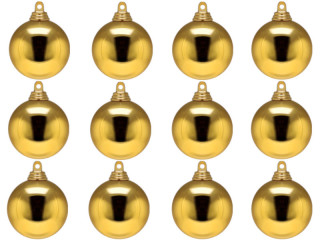 Detail Weihnachtskugeln Messing Nomer 28