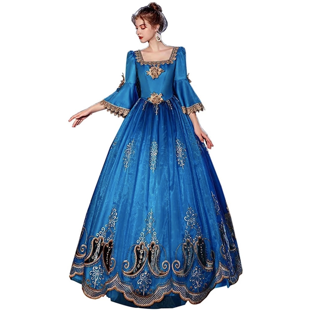 Blaues Prinzessin Kleid - KibrisPDR