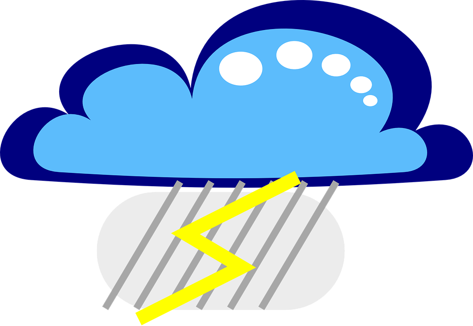 Detail Blitze Am Himmel Nomer 15