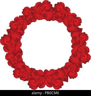 Detail Carnation Flower Garland Nomer 15