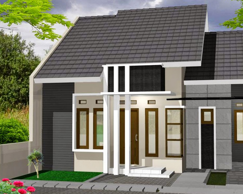 Detail Cat Rumah Minimalis Abu2 Putih Nomer 7