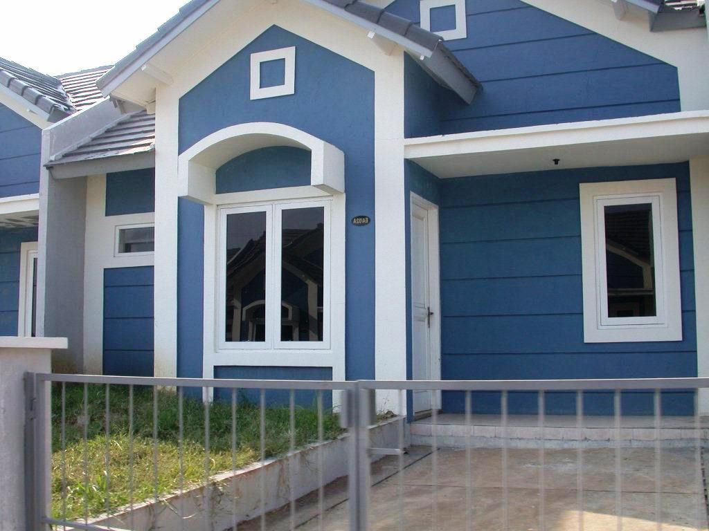 Detail Cat Rumah Minimalis Biru Nomer 2