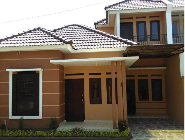 Detail Cat Rumah Minimalis Coklat Nomer 18