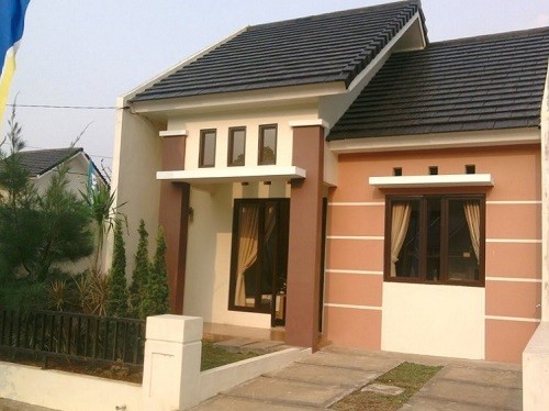 Detail Cat Rumah Minimalis Coklat Nomer 42