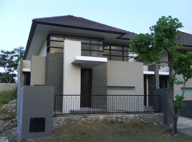 Detail Cat Rumah Minimalis Elegan Nomer 2