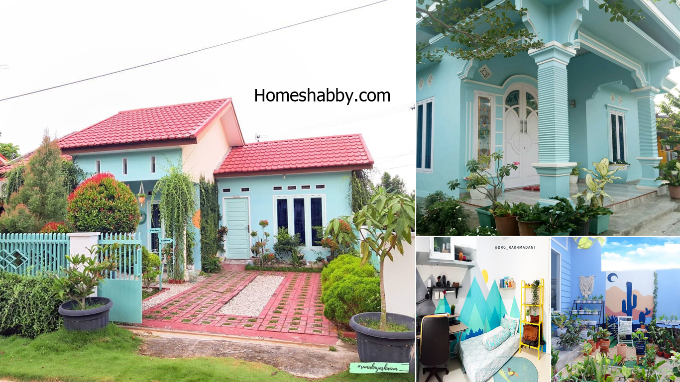 Detail Cat Rumah Minimalis Warna Biru Nomer 18