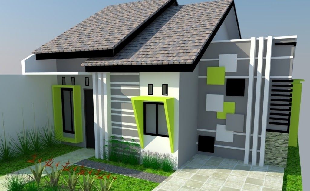 Detail Cat Rumah Minimalis Warna Hijau Nomer 11