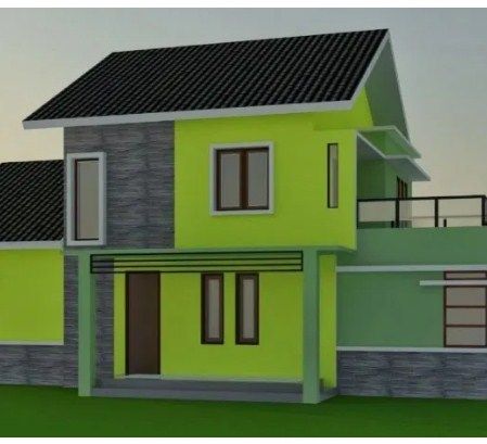 Detail Cat Rumah Minimalis Warna Hijau Nomer 25