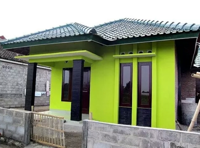 Detail Cat Rumah Minimalis Warna Hijau Nomer 27