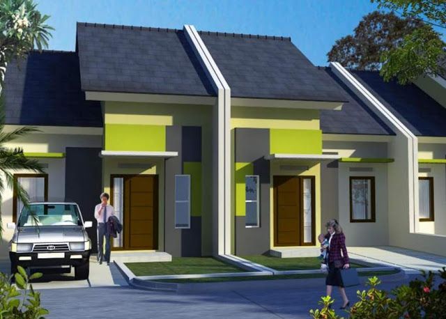 Detail Cat Rumah Minimalis Warna Hijau Nomer 43