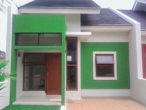 Detail Cat Rumah Minimalis Warna Hijau Nomer 6