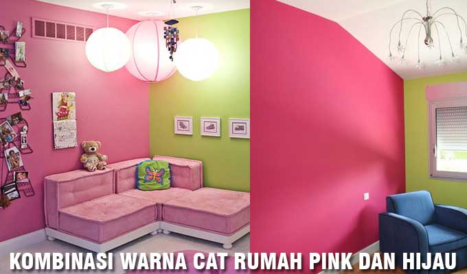 Detail Cat Rumah Pink Putih Nomer 20