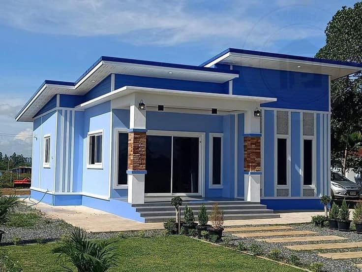 Detail Cat Rumah Warna Biru Langit Nomer 30