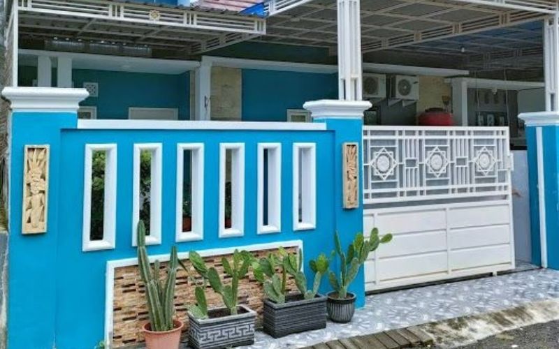 Detail Cat Rumah Warna Biru Langit Nomer 38