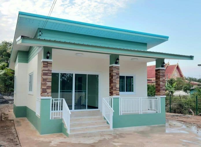 Detail Cat Rumah Warna Hijau Tosca Nomer 42