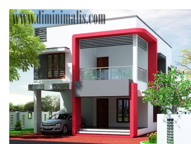 Detail Cat Rumah Warna Merah Dan Abu Abu Nomer 14