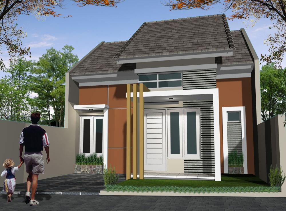 Detail Cat Rumah Warna Merah Dan Abu Abu Nomer 26